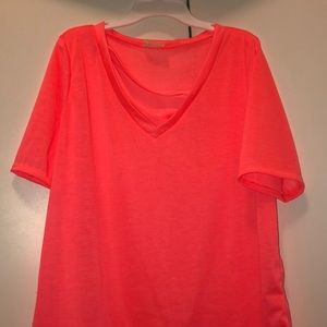 Coral top